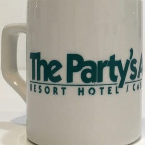 The Party's At Harvey's Resort Casino Lake Tahoe, NV Full Size Coffee Mug #1864
