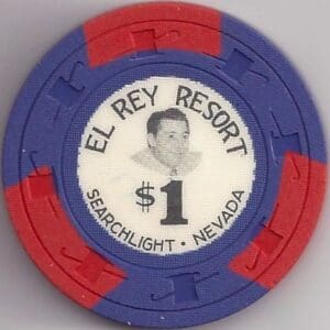 $1 El Ray Resort (Willie Mortello) Casino Chip Searchlight, NV (NEW) #1068