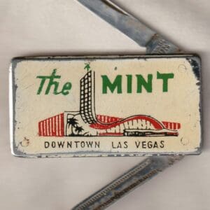 The Mint Casino Money Clip & Pocket Knife Downtown Las Vegas, Nevada #5428
