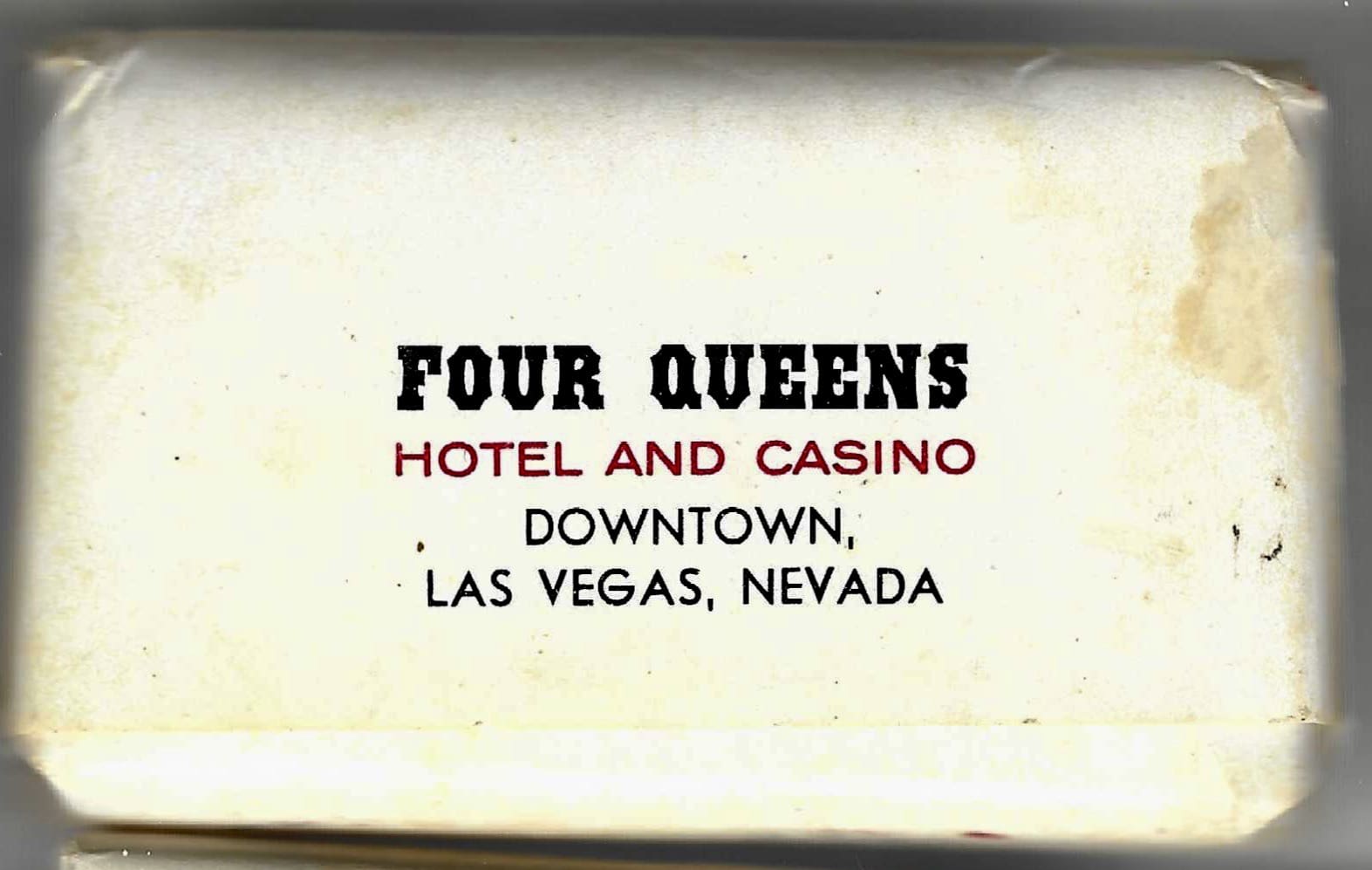 Four Queens Hotel & Casino Bar Soap Las Vegas, Nevada #5480 - Image 2