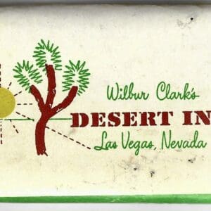 Wilbur Clark's Desert Inn Hotel & Casino Bar Soap Las Vegas, Nevada #5492